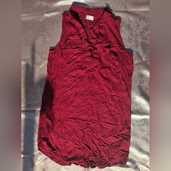 2-Pack Casual Dresses | Olive iZ Byer & Wine Red SO | Size Small - Picture 4 of 5